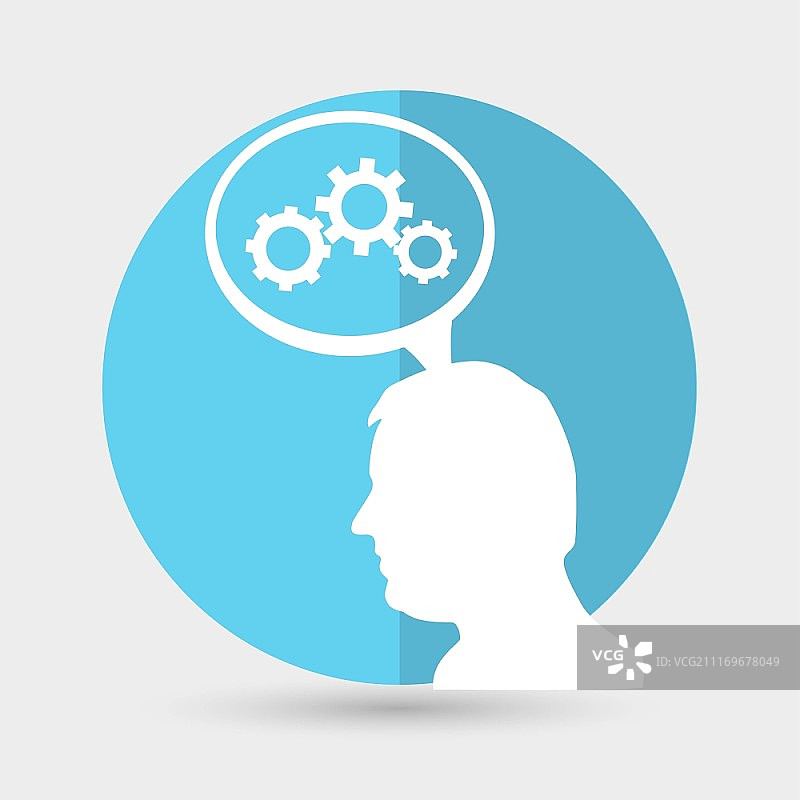 矢量齿轮技术机械插画图片素材