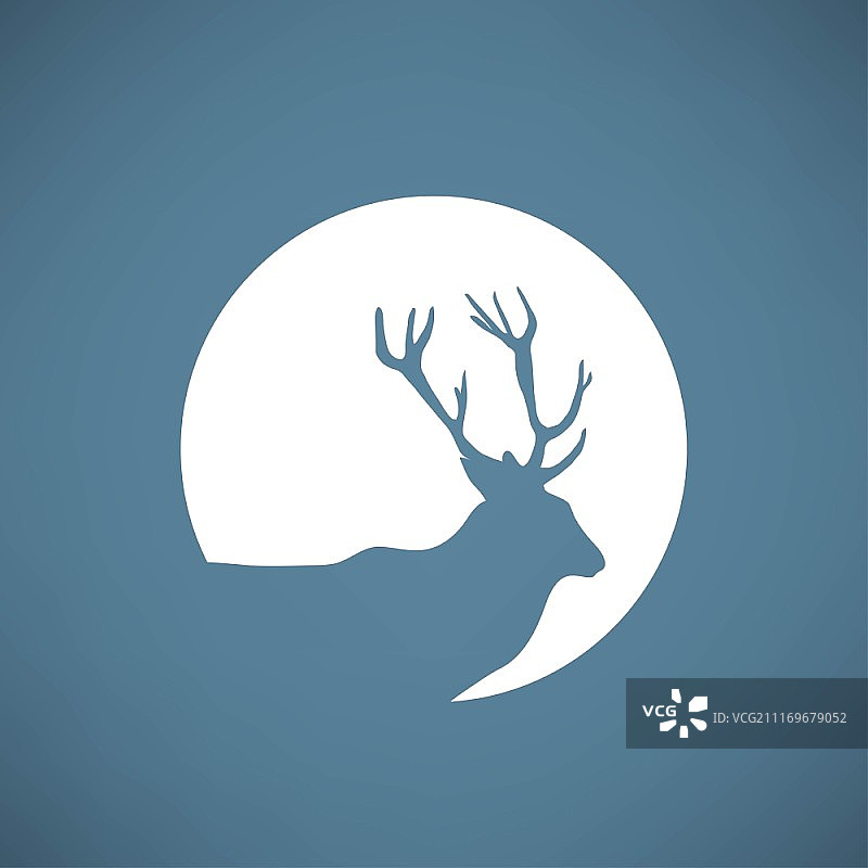 鹿图标图片素材