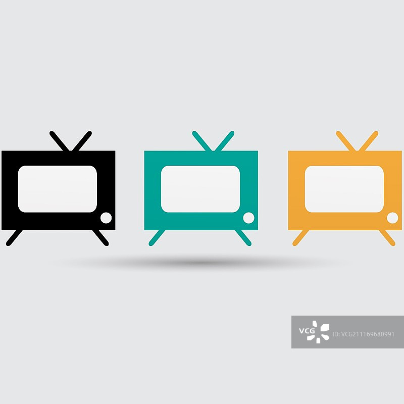 电视图标图片素材