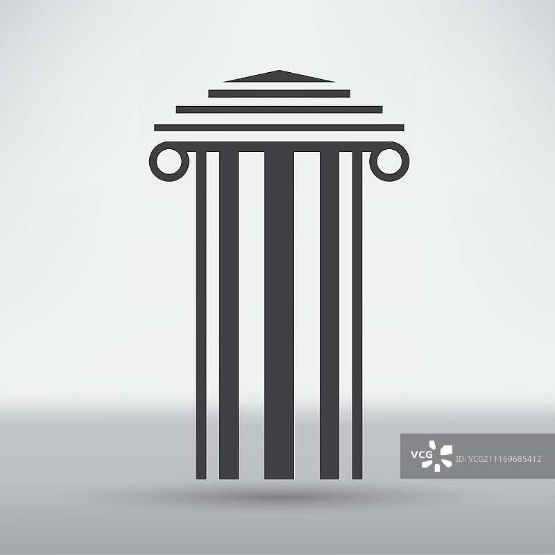 古董柱子图标图片素材