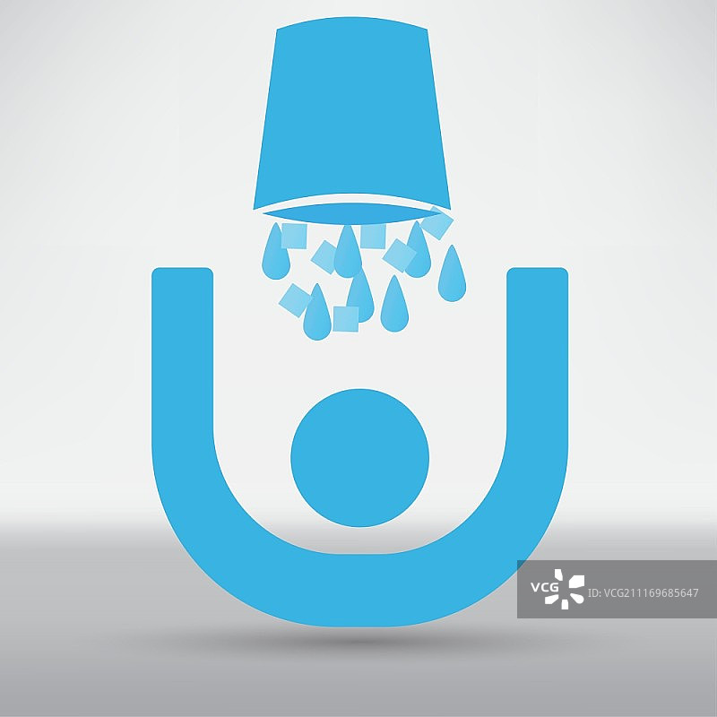 冰桶挑战概念图片素材