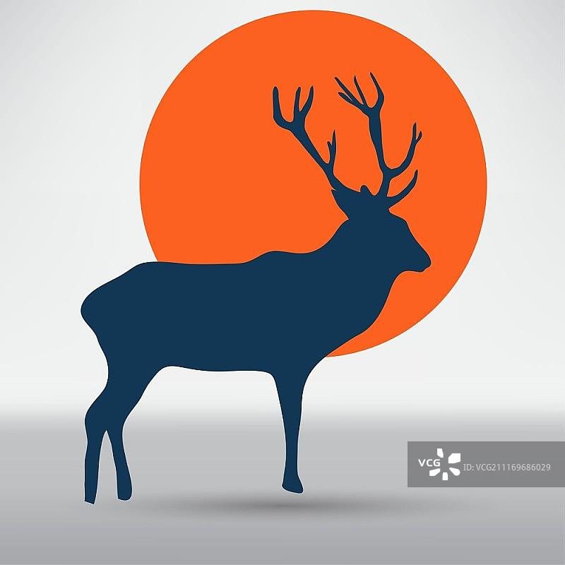 鹿图标图片素材