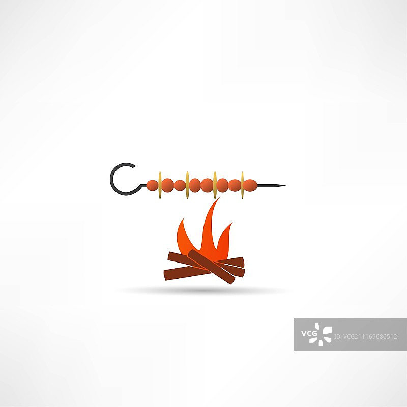 烤肉串图标图片素材