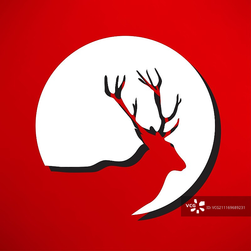 鹿图标图片素材