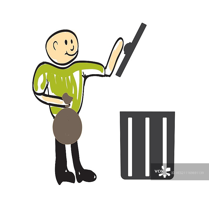 清洁工图片素材