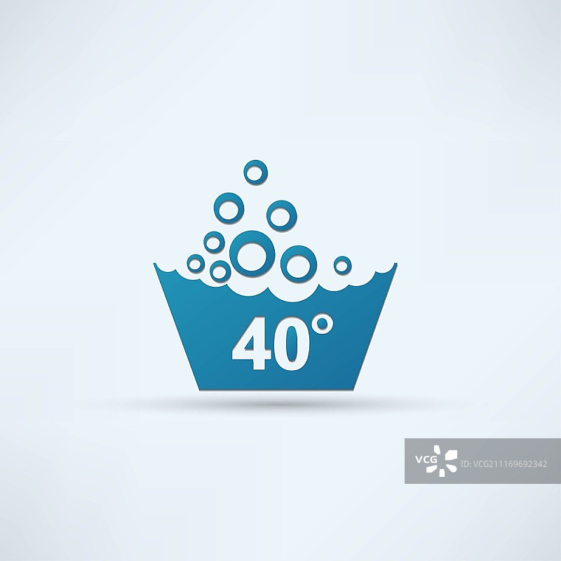 一套洗涤标志图标图片素材