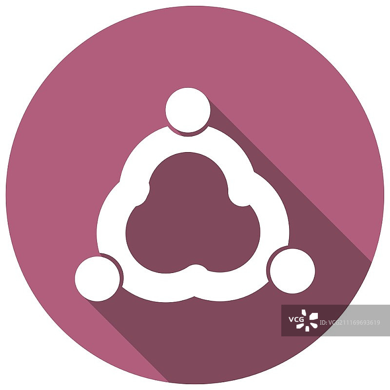 具有长阴影效果的交易设计图标图片素材