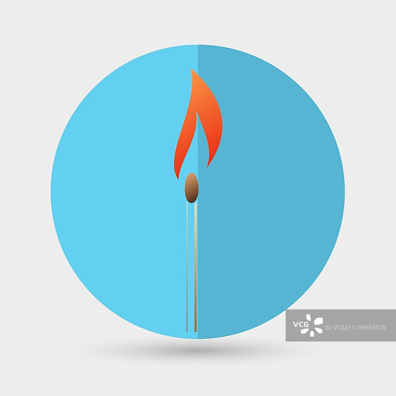 火柴图标图片素材