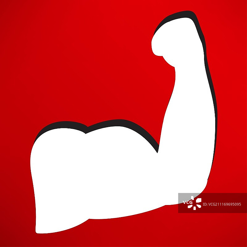 二头肌图标图片素材