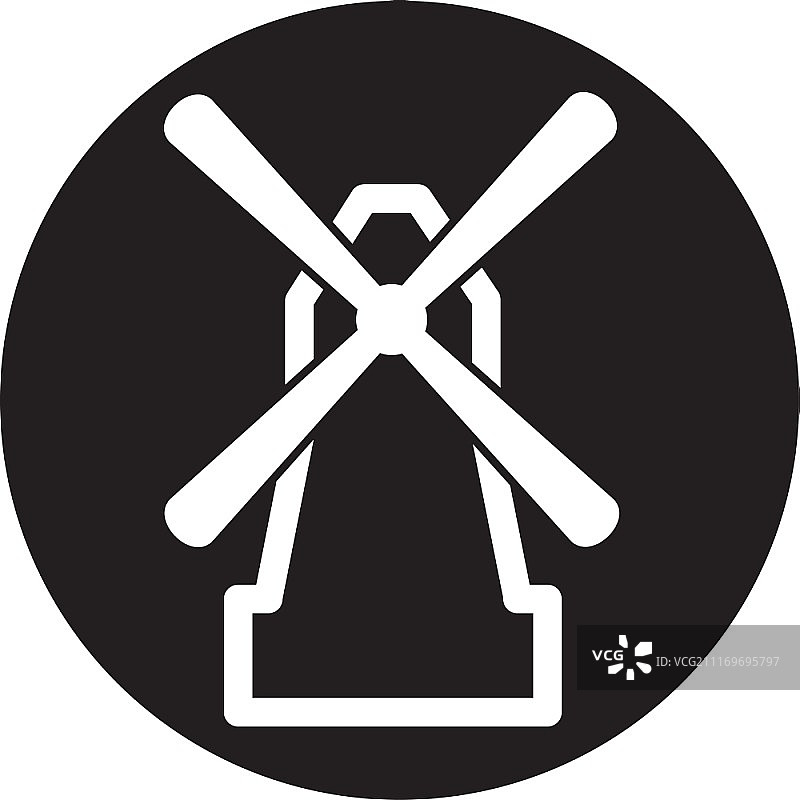 磨坊图标图片素材