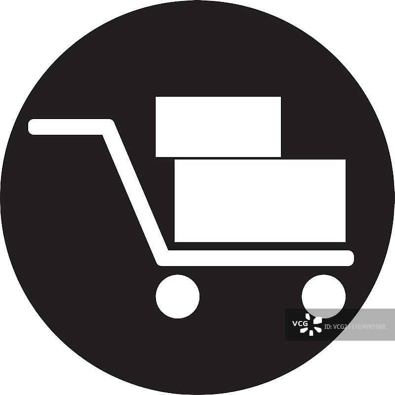 手推车图标图片素材