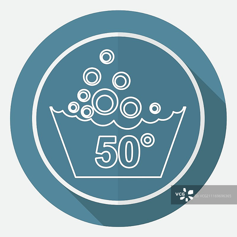 一套洗涤标志图标图片素材