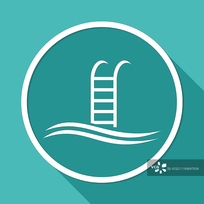 游泳池图标图片素材