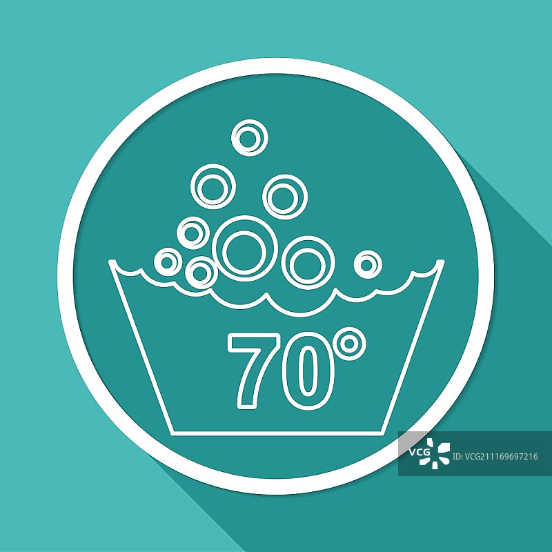 一套洗涤标志图标图片素材