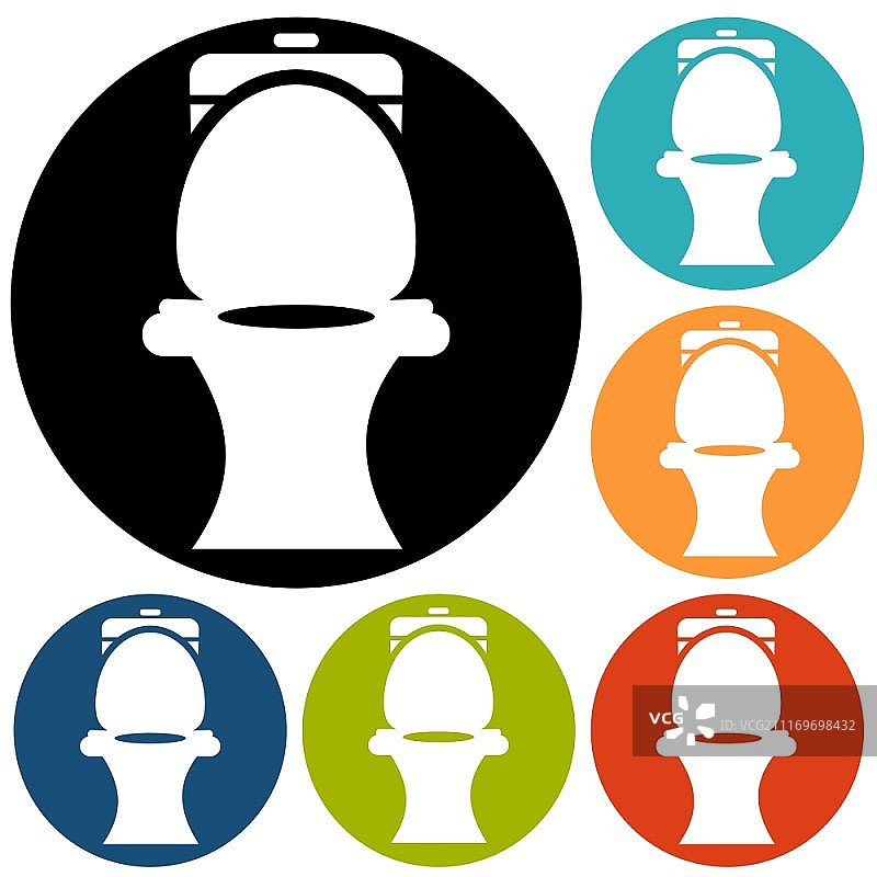 马桶图标图片素材