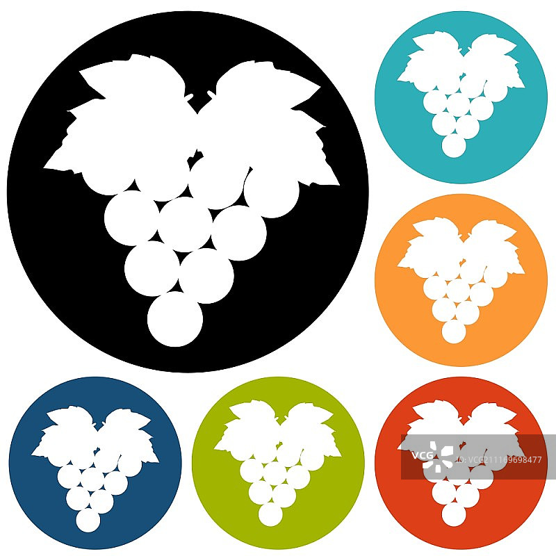 葡萄图标图片素材