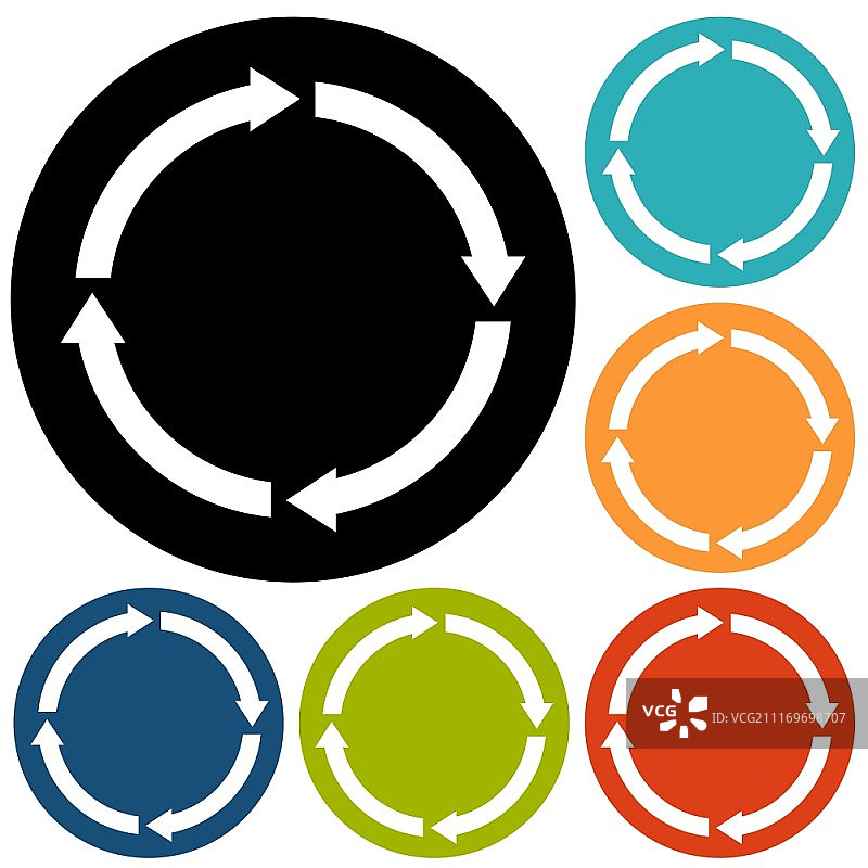 抽象箭头图标图片素材