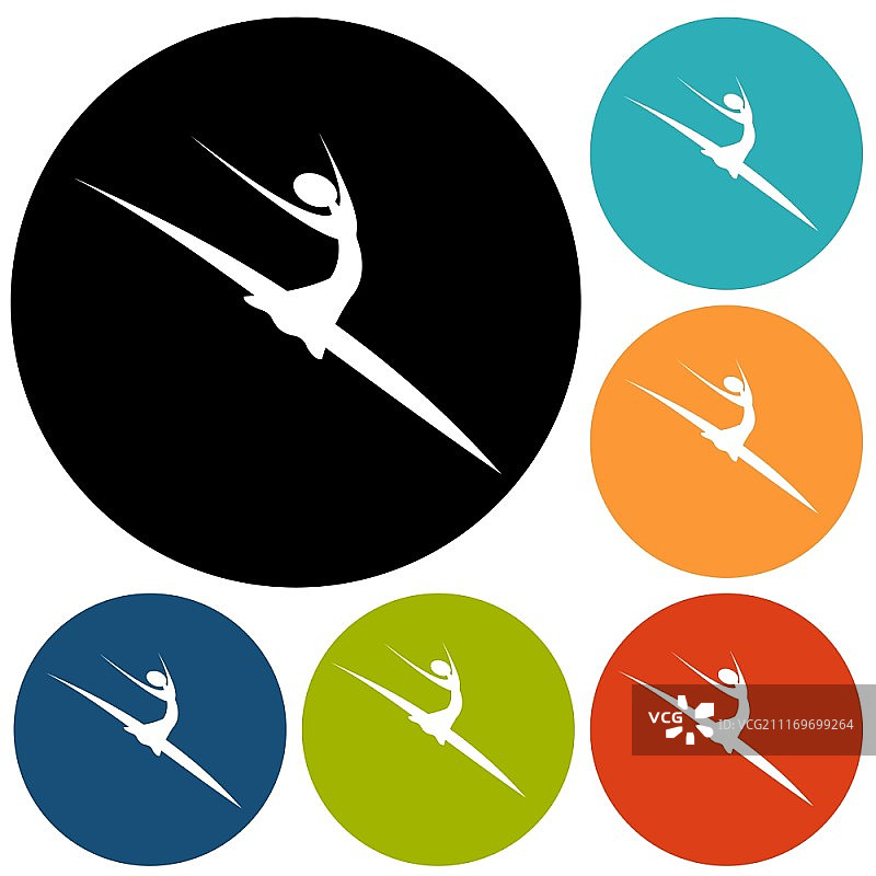 舞者图标图片素材