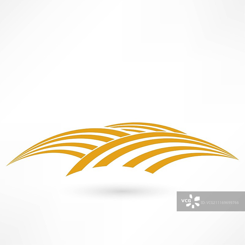 谷物田野图标图片素材