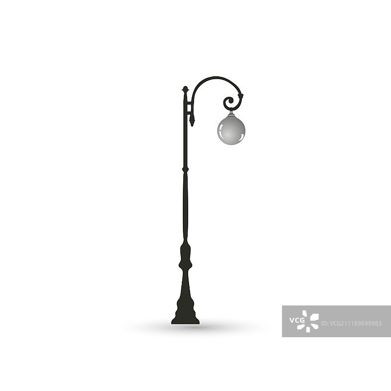 街灯图标图片素材