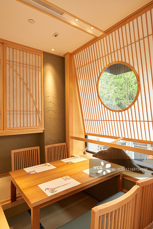 日料店包房图片素材