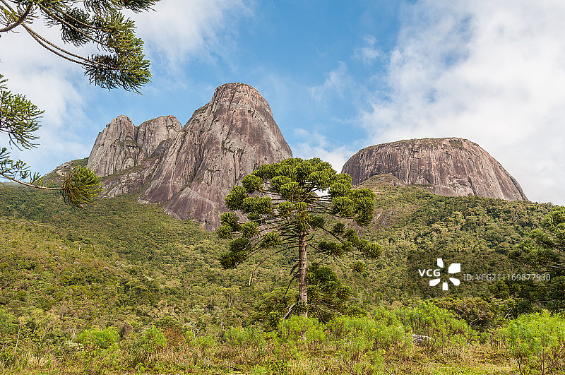 三个山峰州立公园图片素材