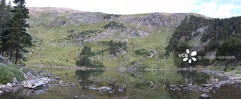 失落湖泊图片素材