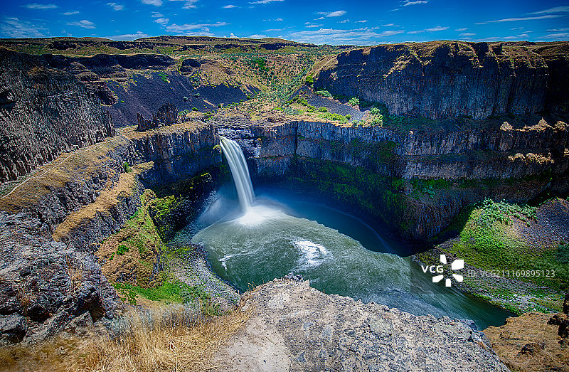 帕卢斯瀑布图片素材