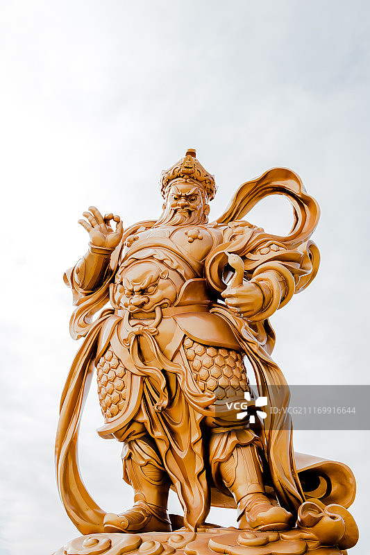 护法天王雕像图片素材