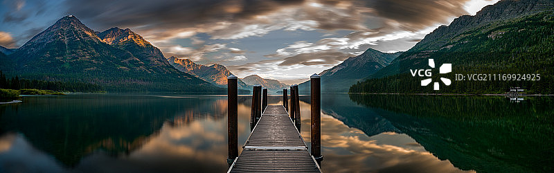 Goat Haunt日出图片素材