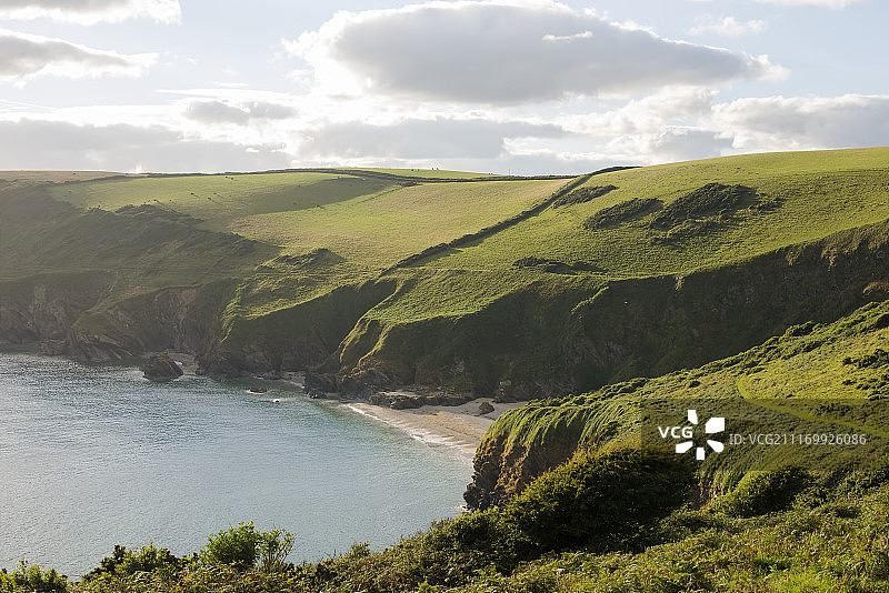 幽静的海湾（1）图片素材