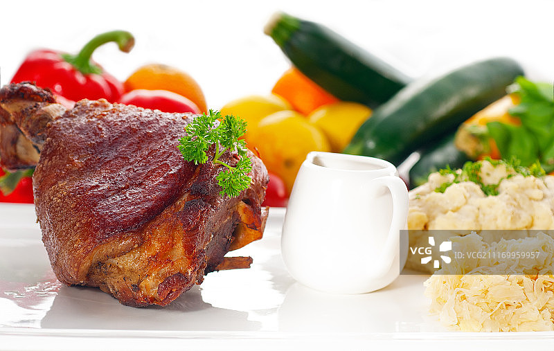 德国烤猪肘图片素材