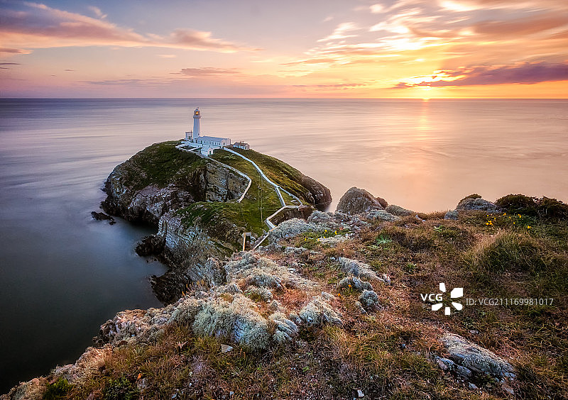 日落时分的南栈图片素材