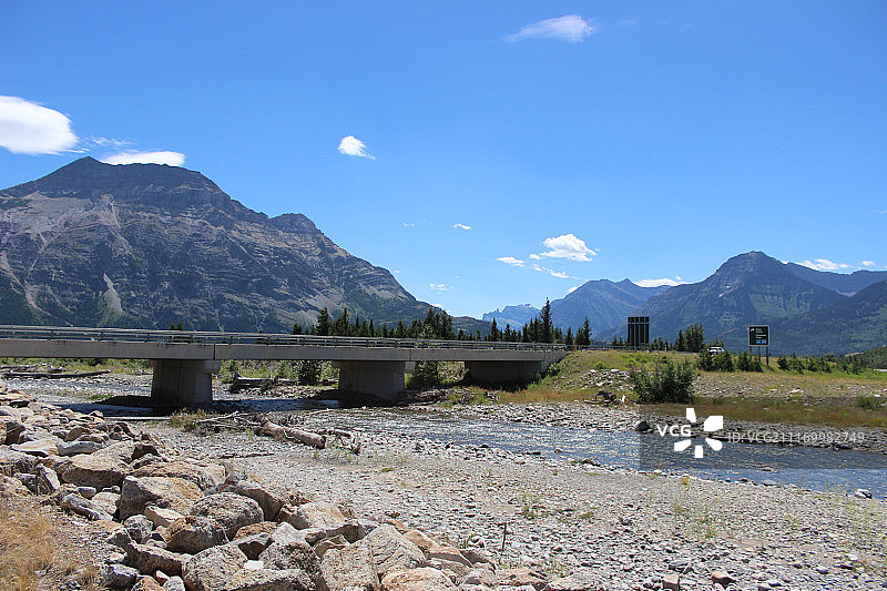 沃特顿湖乡村风光图片素材