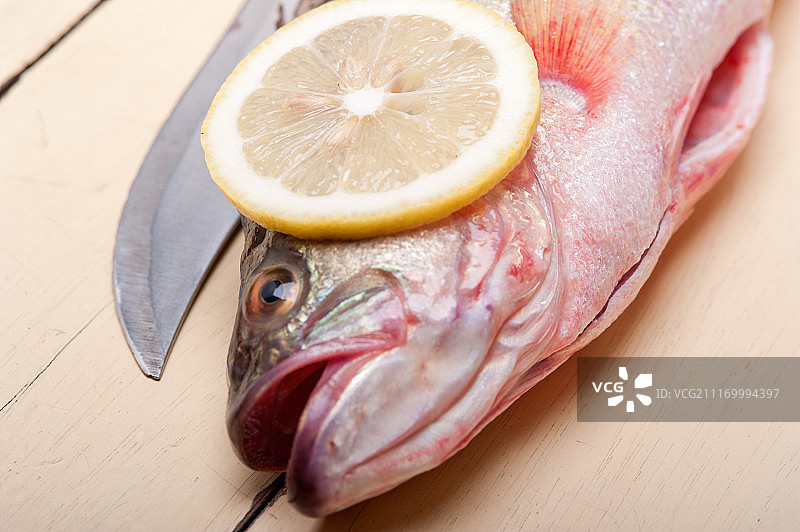 新鲜的整条生鱼图片素材