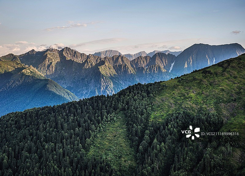 阿萨拉山脊，麻雀山图片素材