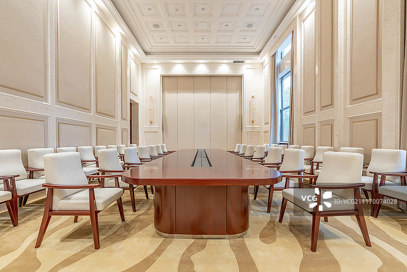 华丽的大会议室图片素材