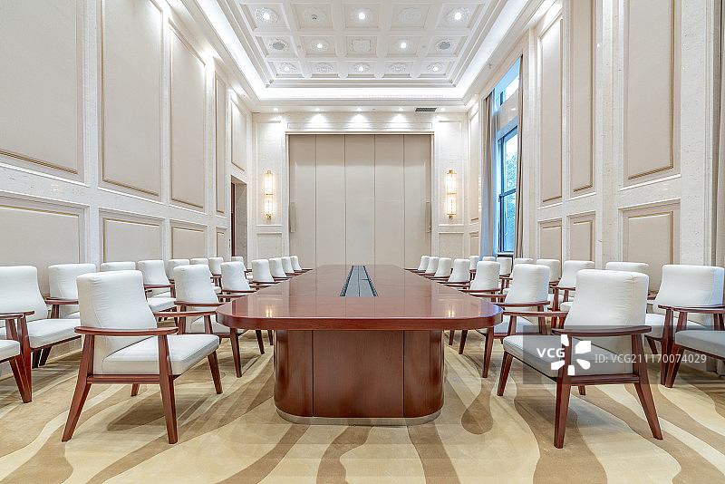 华丽的大会议室图片素材