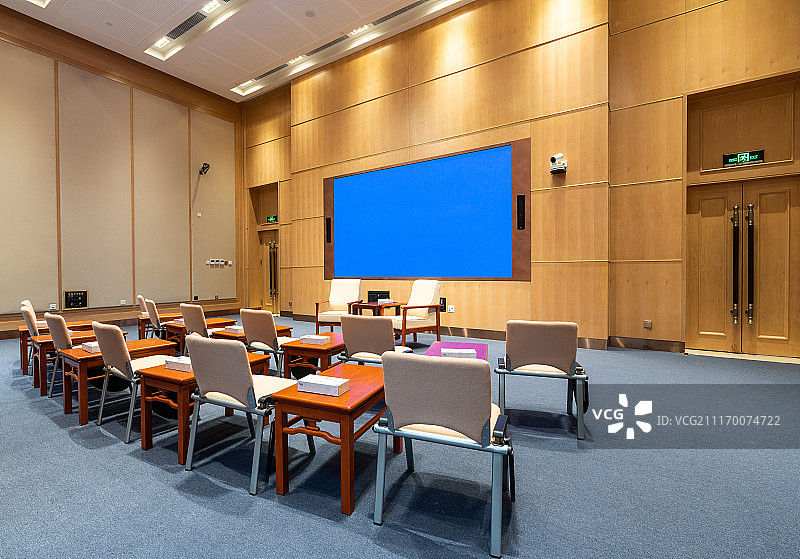 现代风格小会议室图片素材