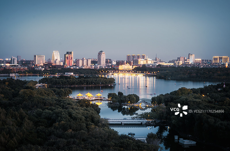 长春南湖公园图片素材