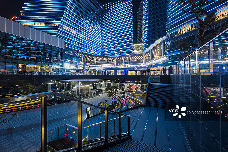 万众国际夜景01图片素材