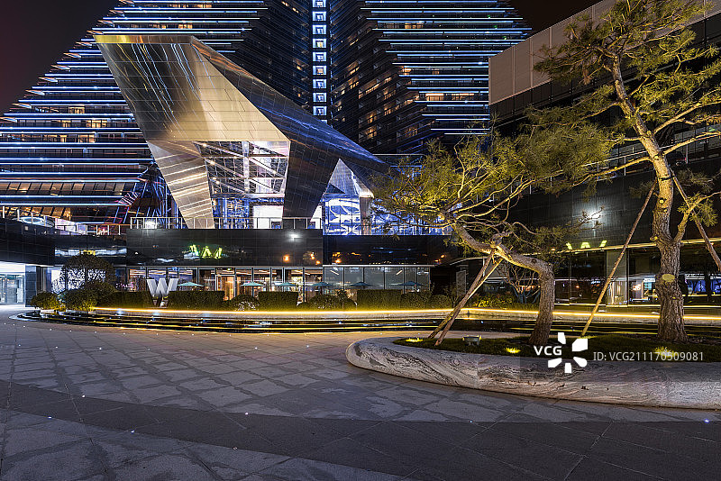 万众国际夜景07图片素材