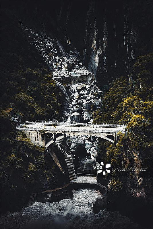 虎跳峡图片素材