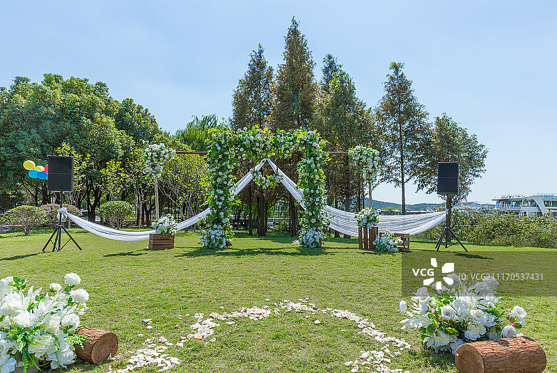 户外婚礼图片素材