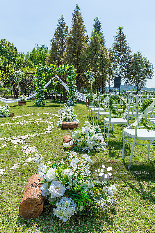 户外婚礼图片素材