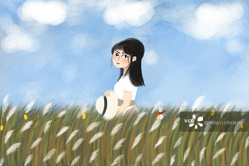 秋天的你图片素材