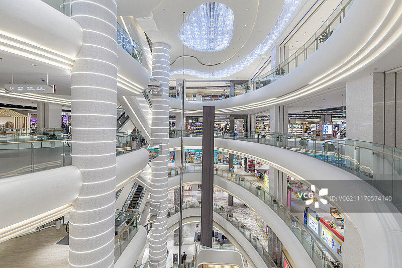 购物商场室内空间图片素材