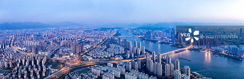 中国福州城市风光图片素材