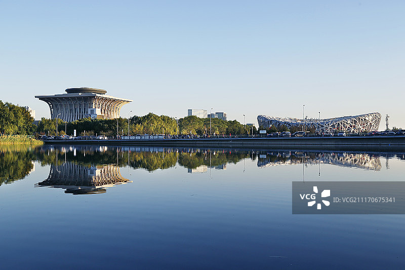 北京奥林匹克公园景观图片素材