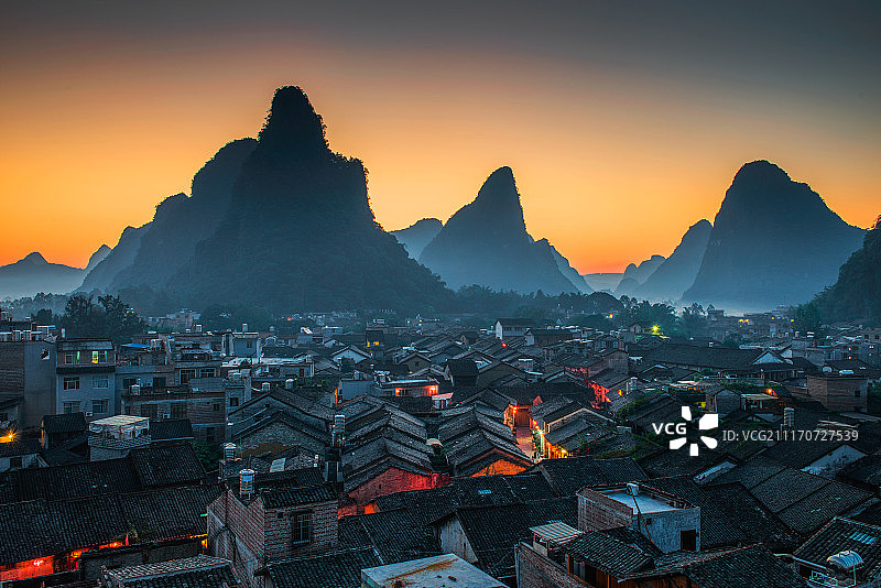 黄姚古镇图片素材